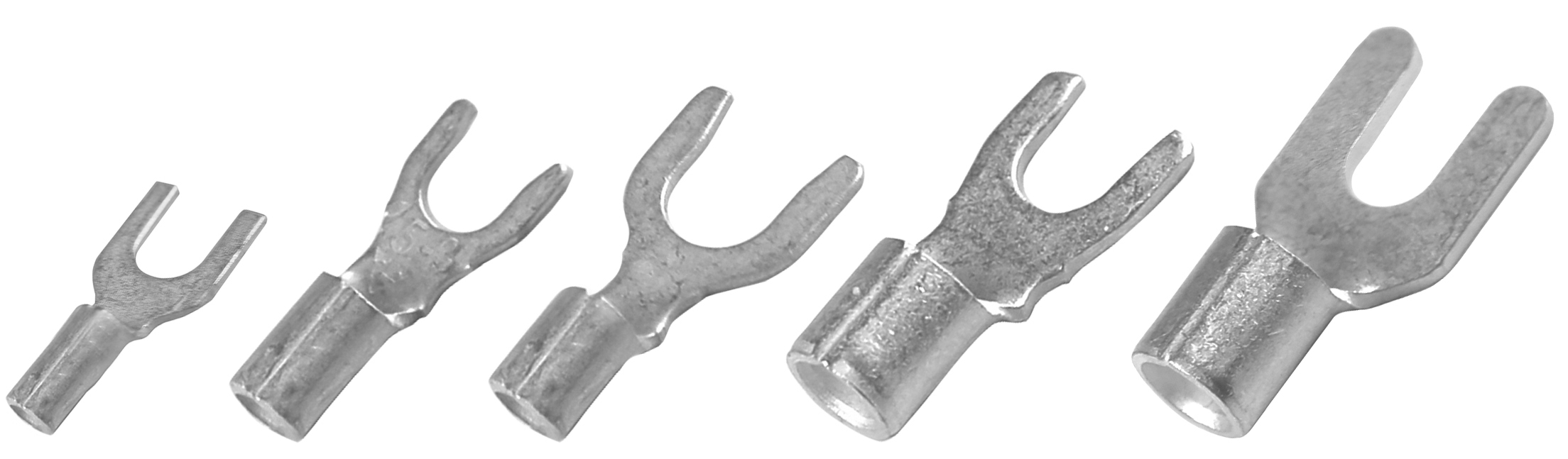 Fork terminals 0.25 - 10 mm²