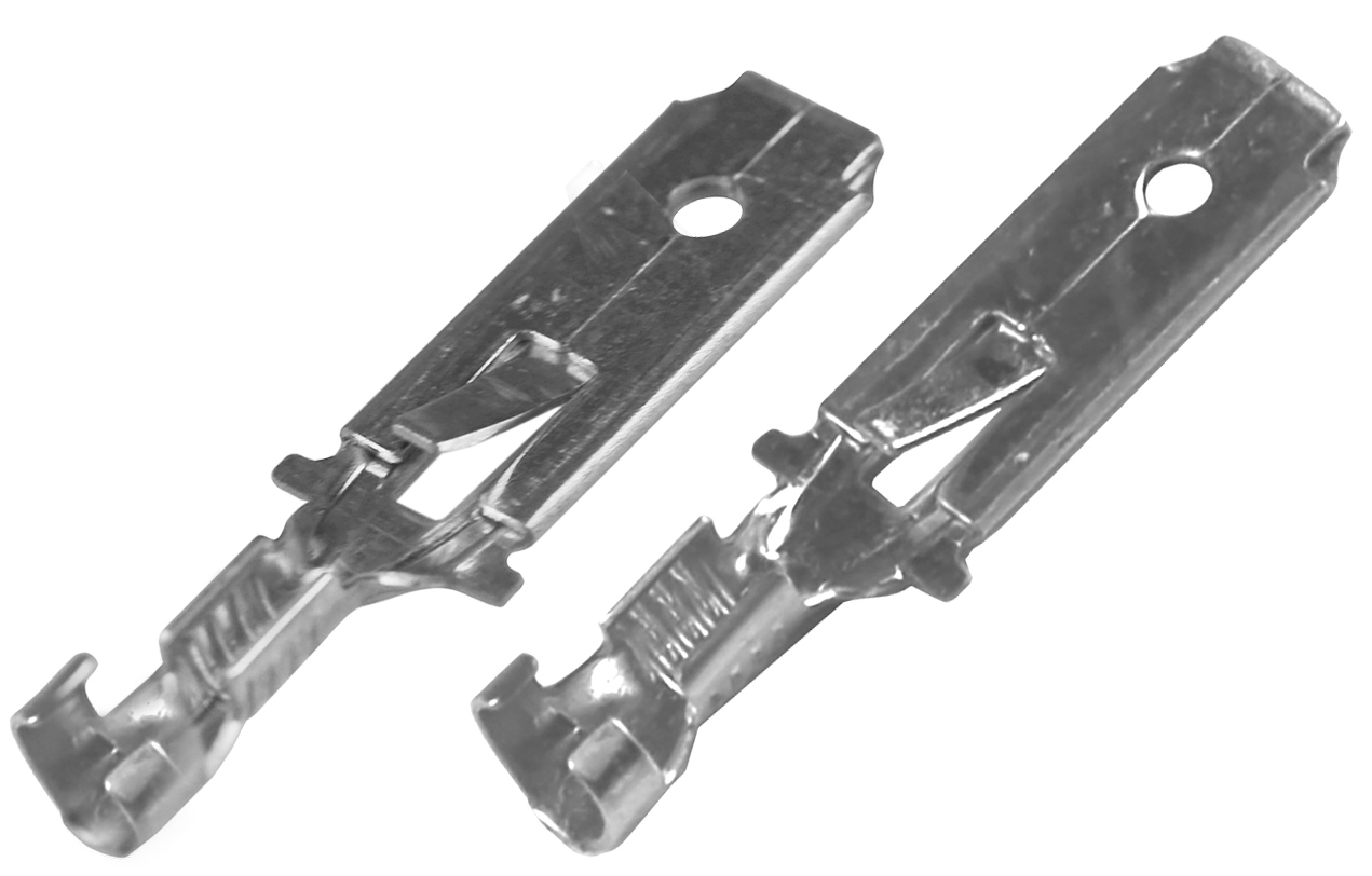 Tab with locking lip 0.5 - 6 mm²